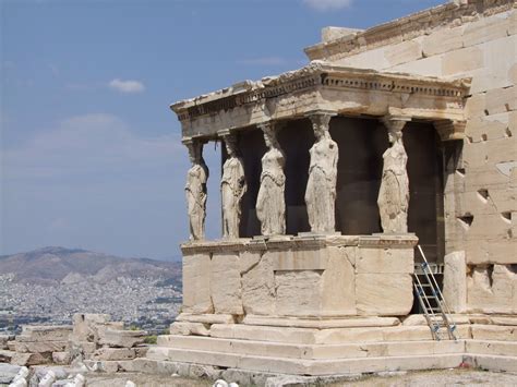 Cariatidi Acropoli Atene Grecia Eni Flickr