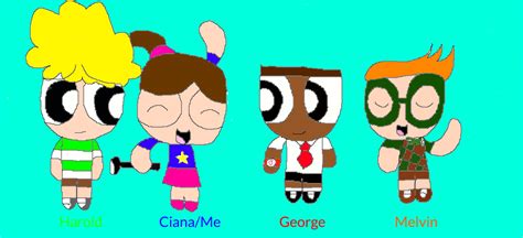 PPG Captain Underpants kids by cianablue on DeviantArt