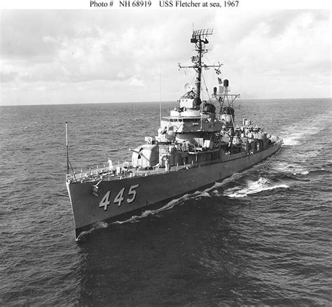 NH 68919 USS Fletcher (DD-445)