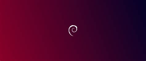 Linux Minimalism Gradient Debian Simple Background Logo Wallpaper ...