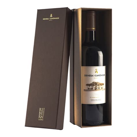 Estuche vino tinto Dehesa de los Canónigos crianza 2020 Ribera del