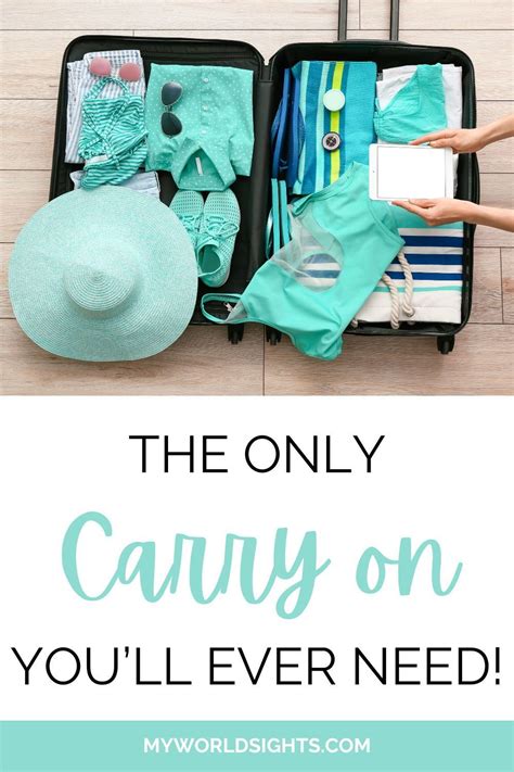 Never Travel Without This Carry On Bag Easy Flight Tips And Essentials In 2024 Best Carry On