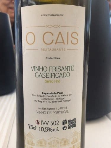 O Cais Vinho Frisante Gaseificado Vivino Australia