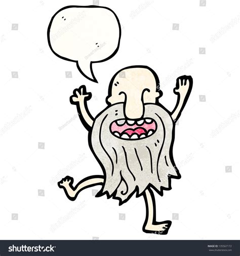 Cartoon Naked Old Man Dancing Stock Illustration Shutterstock