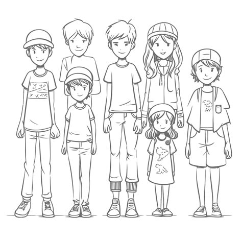 beginner space color  number worksheet  kids  drawing person