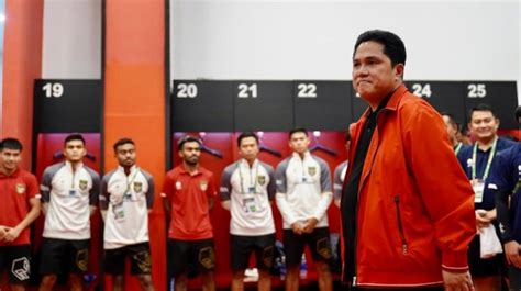 Erick Thohir Timnas Indonesia Cetak Sejarah Di Piala Asia U 23