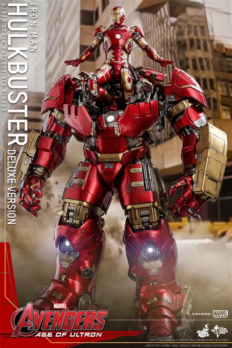 Hot Toys Hulkbuster Accessory Set Deluxe Hulkbuster And Iron Man Mark XLIII Reissue The