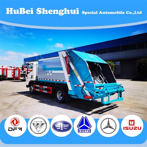 Sinotruk HOWO Rhd 4X2 Waste Refuse Hook Swing Transport Garbage