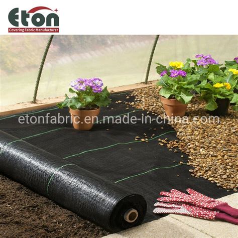 Permeability Pp Pe Woven Anti Grass Weed Mat Ground Cover For Blueberry