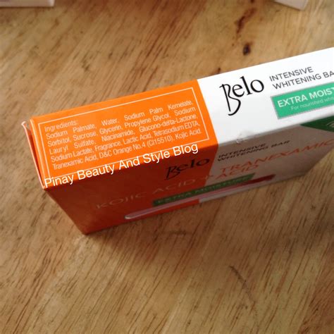 No Ouch Kojic Acid Soap Belo Kojic Intensive Whitening Extra Moisture