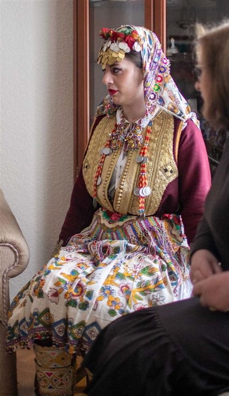 Albanian Traditional Costume From Upper Reka In 2024 Traditional