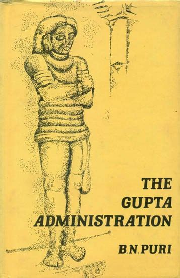 The Gupta Administration An Old And Rare Book Exotic India Art