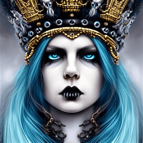 Gothic King Portrait Graphic · Creative Fabrica