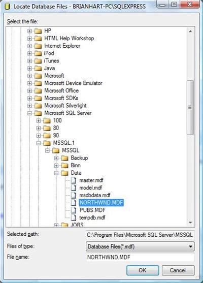 Howto Install The Northwind And Pubs Sample Databases In Sql Server 2008 Express Codeproject