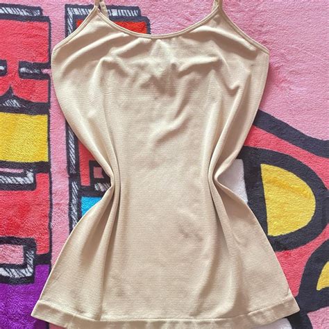 Simple Nude Undershirt Great For Layering Or Depop