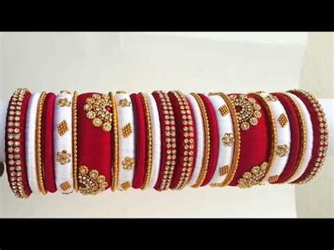 My Over All Silk Thread Bridal Bangles Set Collection Part Bridal