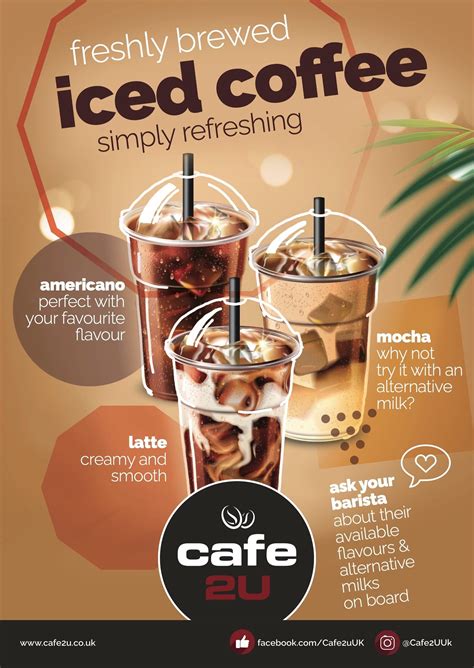 The Best Iced Coffee Recipes Cafe2U Cafe2U