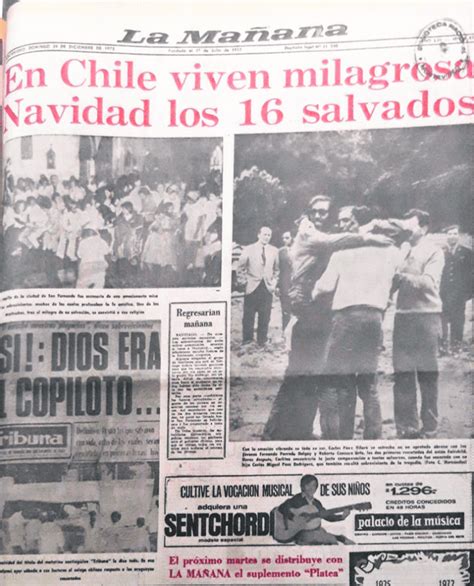 Milagro Hay Sobrevivientes” ¿cómo Informó La Prensa En 1972 Sobre La