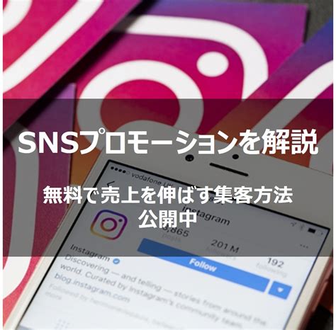 Snsプロモーションとは？sns別の特徴を活用した無料で売上を伸ばす集客方法を公開andbuzz