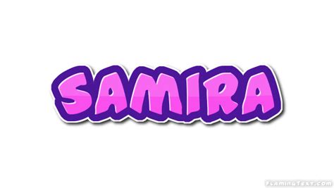 Samira Logo Free Name Design Tool Von Flaming Text