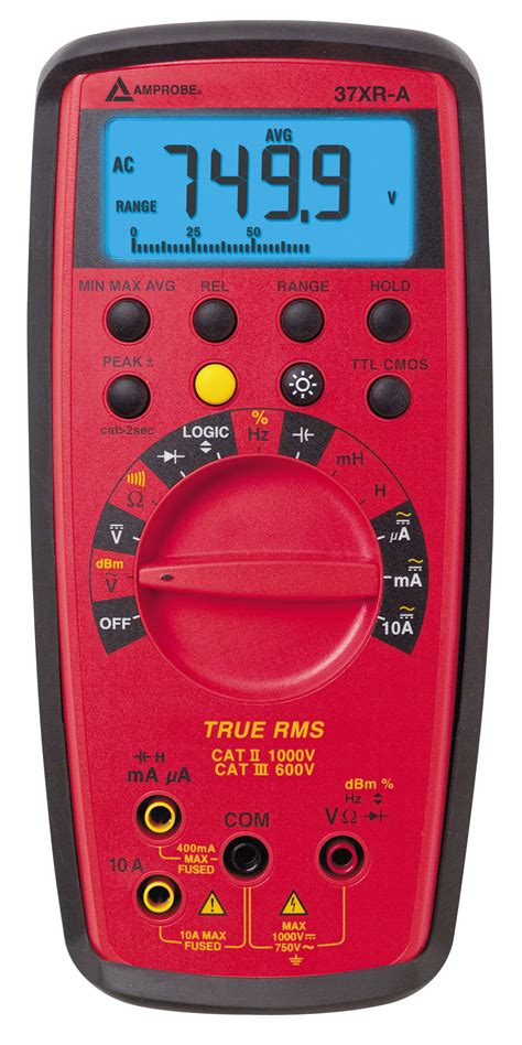 Test Tools All Categories Amprobe 37XR A True Rms Digital Multimeter