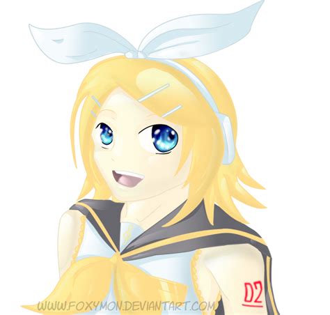 Rin Kagamine By Foxymon On Deviantart