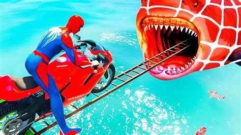 Spiderman Hulk Gta Epic New Stunt Race For Car Racing Challenge