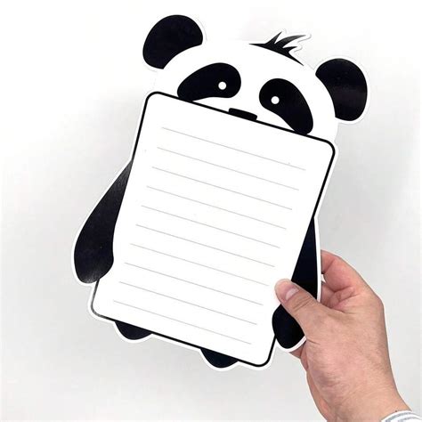 Cartoon Panda Magnetic Refrigerator Sticker Magnetic Soft Memo Message