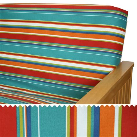 Covert Stripe Fiesta Swatch 55 Futon Covers Outdoor Futon Swatch