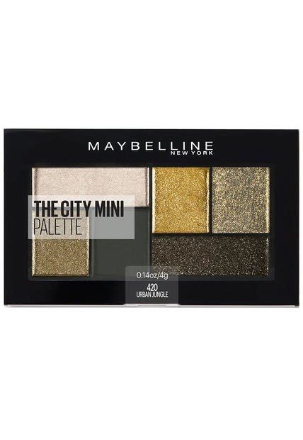 Paleta De Sombras The City Mini Urban Jungle Maybelline New York