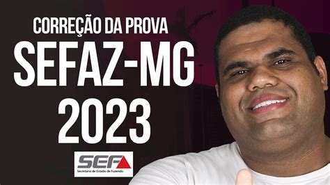 Corre O Da Prova De Matem Tica Financeira Sefaz Mg Youtube