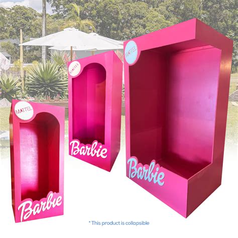 Barbie Box Photo Booth Party Prop Variety Of Sizes