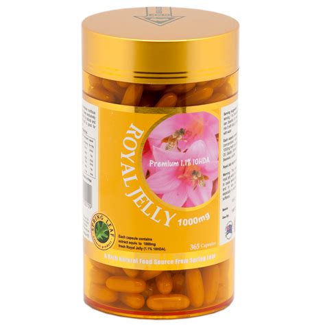 Royal Jelly Capsules Australia 1000mg Spring Leaf | BeeVitamins