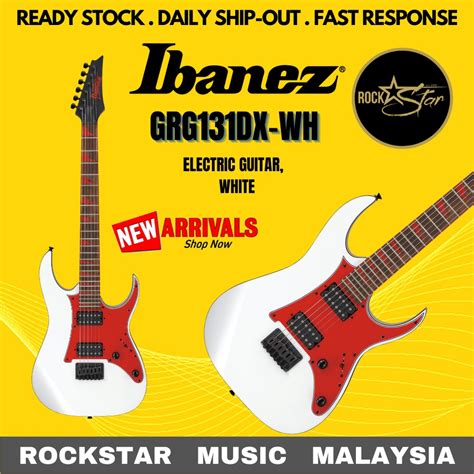 Ibanez Gio Grg131dx Wh Solid Body Electric Guitar White Grg131dx