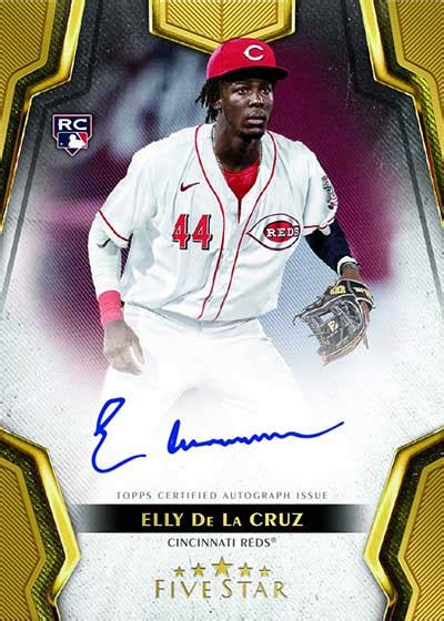 2024 Topps Five Star Baseball Checklist Teams Box Info Details