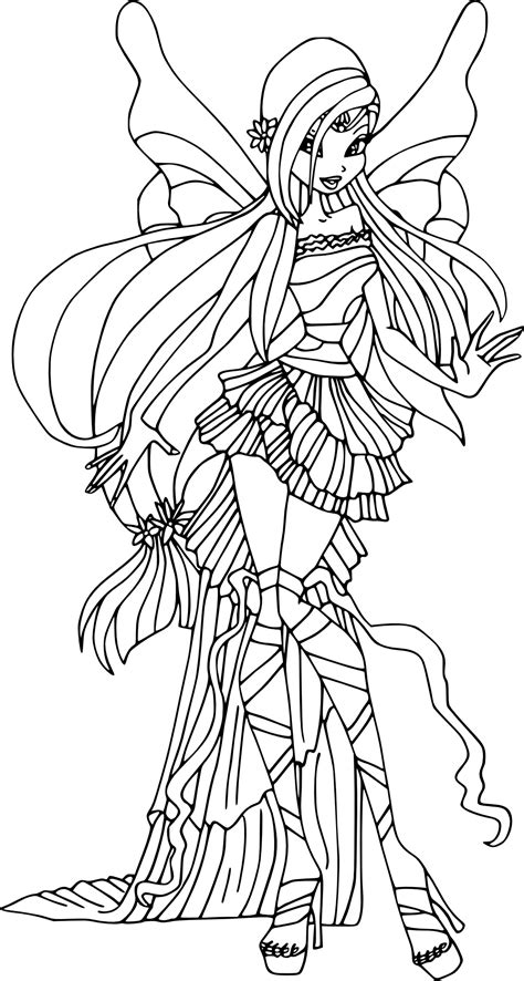 Coloriages Winx A Imprimer Id Es De Coloriage