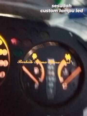 Selesai Perbaikan Speedometer Custom Lampu Speedometer