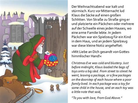 Die Geschichte der Weihnachtsmann - The Story of the First Santa Claus