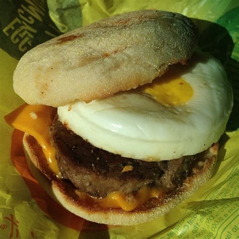 Mcdonalds Steak Egg And Cheese Mcmuffin Jimmy Lorenz Flickr