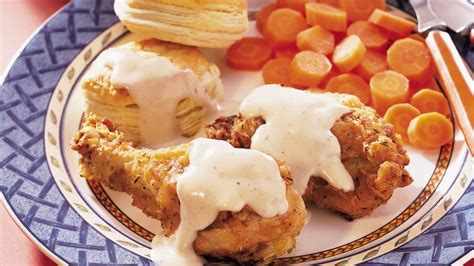 Fried Chicken And Biscuits