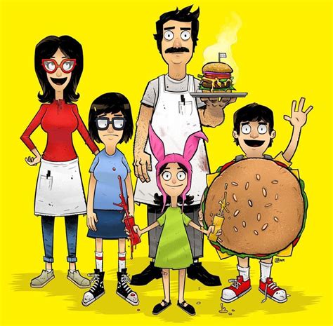 The Belcher Family, Bob's Burgers | Bobs burgers, Belcher family, Bob