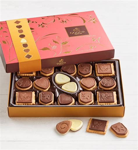 Godiva Biscuit Collection Assorted T Box 32pc