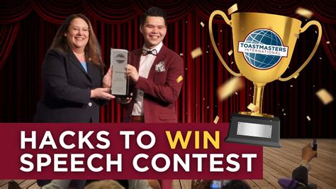 Toastmasters Contest Secrets To Win By Mas Mahathir Youtube