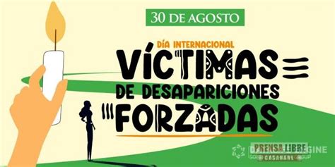 Hoy se conmemora el día de las víctimas de desapariciones forzadas