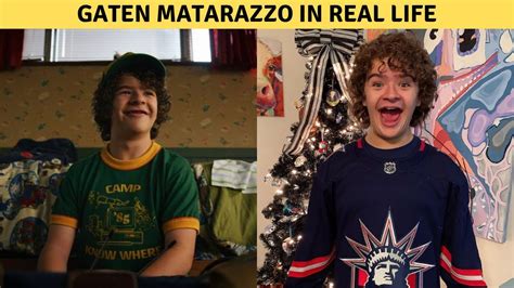 Gaten Matarazzo Dustin Henderson Stranger Things Cast Youtube