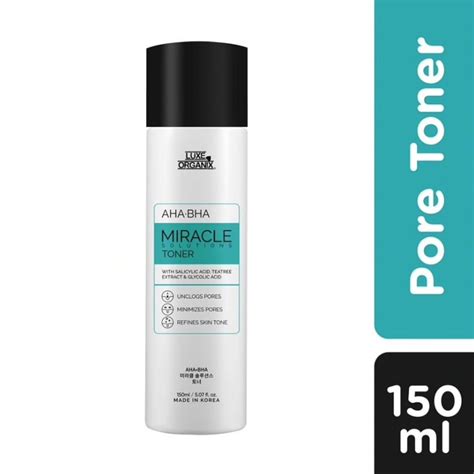 Luxe Organix Miracle Toner Ahabha Pore Clarifying Treatment 150ml