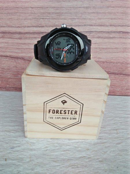 Jual JAM TANGAN FORESTER JTF 1013 BLK DIGITAL ANALOG WATCH FORESTER