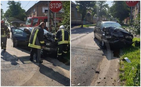 Foto Accident Cu Victime N Satu Mare Impact Ntre Un Bmw I O Ma In