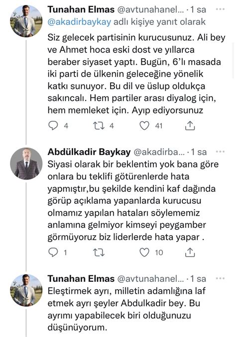 Medyablok On Twitter Gelecek Partisi Ile Deva Aras Nda Tart Ma