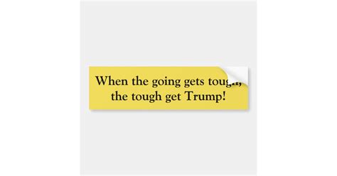 A Pro Trump Bumpersticker Bumper Sticker Zazzle